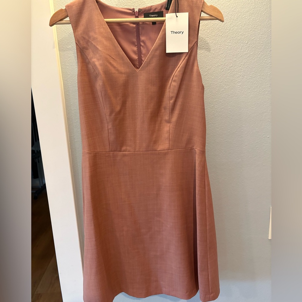 Theory Karline Continuous Dress (Size 4) light rose NWT